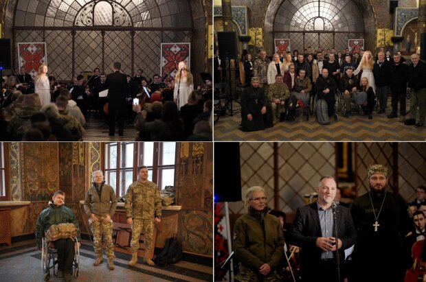 У Києво-Печерській лаврі провели святковий концерт для військових
