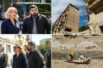 Глава КМВА зустрів у Києві делегацію Латвійської Республіки на чолі з прем'єркою Сілінею