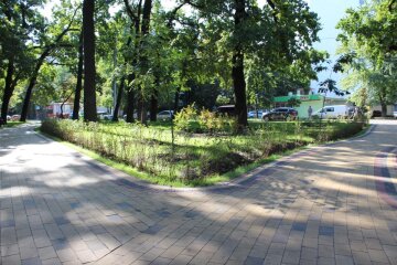 У Солом’янському районі урочисто відкрили сквер “Дубовий гай”