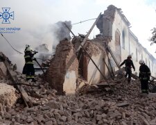 Атака дронів: рятувальники показали наслідки ударів по Білій Церкві