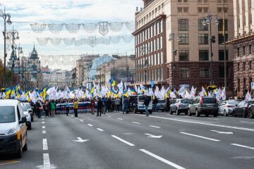 Інвестори банку Аркада повністю перекриють центр Києва
