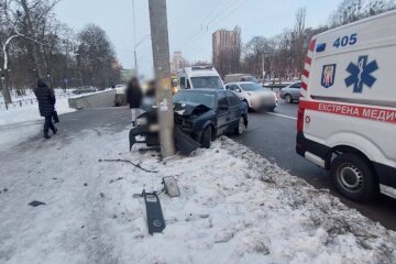 У Києві сталася ДТП на Берестейському проспекті