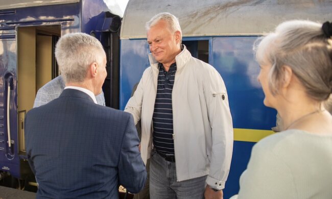 Президент Литви прибув до української столиці