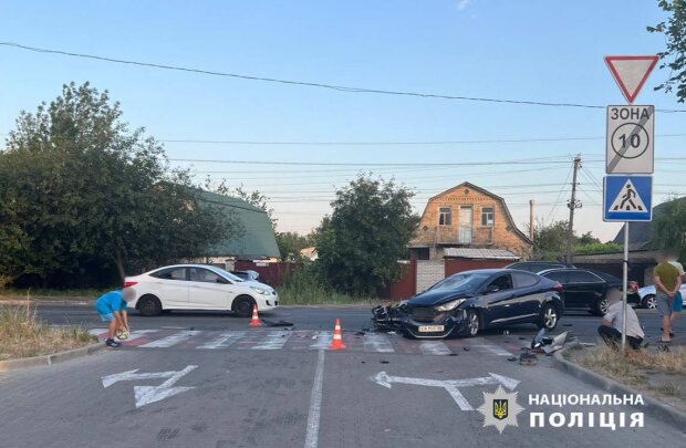 У Петропавлівській Борщагівці сталася ДТП з постраждалим