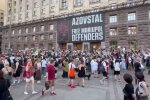У Києві близько тисячі людей влаштували протест під КМДА після знесення садиби Зеленських