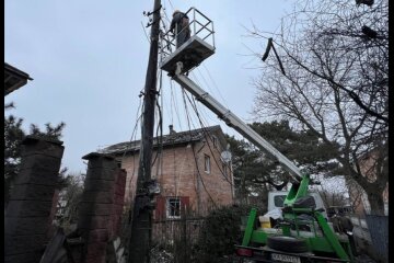 У Києві відновили світло в 31 з 35 приватних будинків, яке було пошкоджене внаслідок ранкової атаки РФ