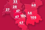 Лідує Печерський, наздоганяє Дарницький: як змінилась мапа захворювань Києва