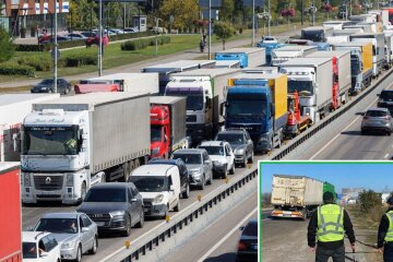 Із сьогоднішнього дня почали діяти обмеження на в'їзд вантажівок у години пік до столиці