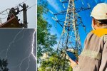 У Київській області відбуваються перебої з електроенергією - через грозу пошкоджено ЛЕП