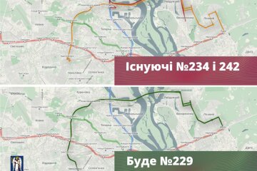 У Києві можуть змінити маршрути з лівого на правий береги