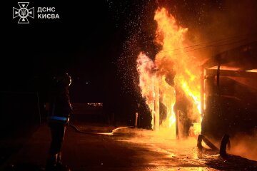 Пожежу у Деснянському районі Києва було ліквідовано о 1-й ночі - ДСНС Києва