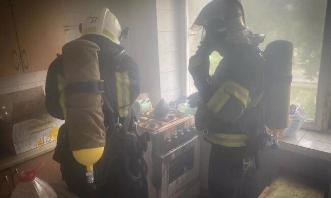 Рятувальники Київщини ліквідували пожежу в квартирі Вишгорода