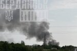 В окупованому Бердянську знову «бавовна» (відео)