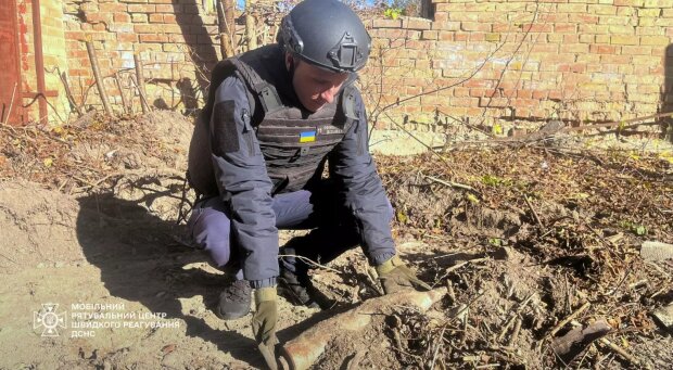 У Київській області виявлено небезпечну мінометну міну «НОНА»