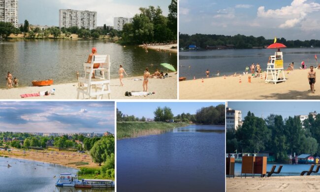 Попри закритий пляжний сезон, стало відомо де таки можна купатись в Києві та області