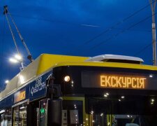 У столиці провели першу тролейбусну екскурсію містом