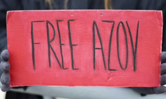 У Києві провели акцію "Free Azov", аби нагадати за полонених захисників "Азовсталі", які вкотре не включаються в обмін