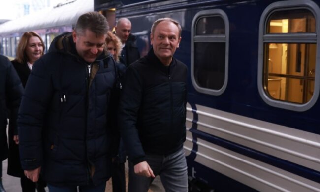 Прем'єр Польщі Дональд Туск прибув з візитом до Києва