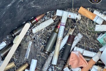 Поруч з міською лікарнею в Києві виявили набої від автоматичної зброї