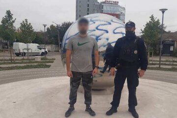 У Білій Церкві вандал пошкодив Пам’ятник Героям боротьби за Незалежність