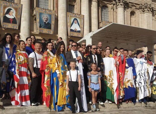 Юна гімнастка виступила в Ватикані