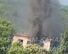 В окупованому Луганську пролунали вибухи в районі колишнього авіаучилища (відео)