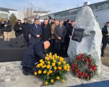 В Борисполі заклали меморіал пам’яті загиблих у авіатрощі в Ірані