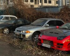 У Києві виявили кладовище рідкісних Mitsubishi