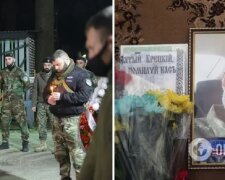 У Києві попрощалися з захисником України, який загинув на Донбасі