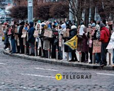 У столиці відбулася остання у 2024-му акція на підтримку військовополонених