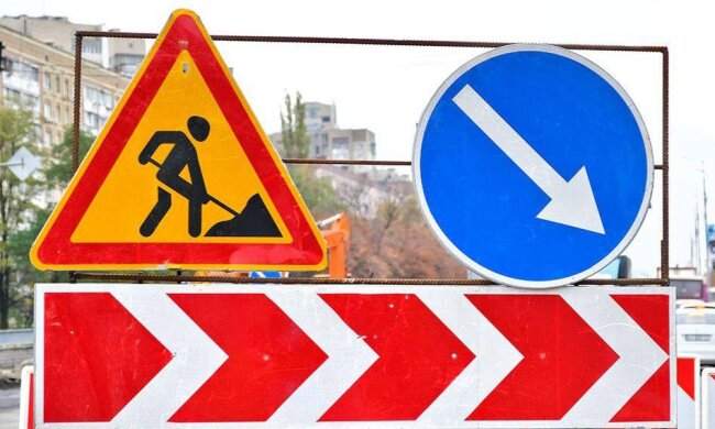 Обмеження на Дніпровській набережній: ремонт затягнеться до зими