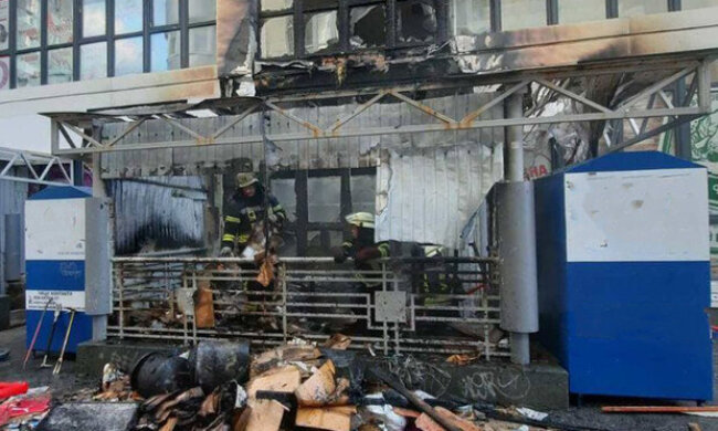 У супермаркеті на київській Борщагівці сталася пожежа