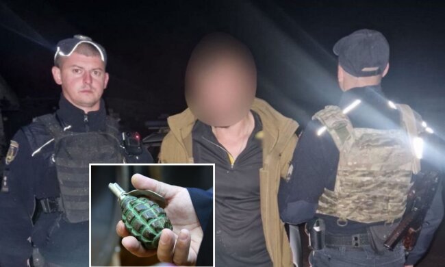 У Баришівці на Київщині ісцевий мешканець кинув гранату на подвір’я та втік