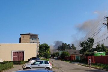 У Бучі сталася сильна пожежа в житловому будинку (відео)