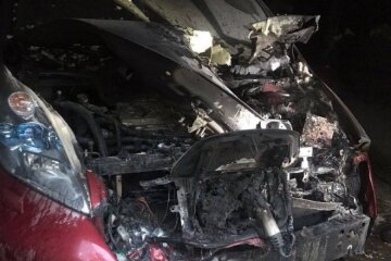На Київщині під час зарядки на станції загорівся електромобіль
