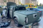 У Києві стався вибух у "камуфляжній" автівці, постраждав власник