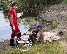 Заснув п’яним на матраці: у київському парку дістали з води тіло чоловіка