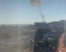 Вибухи в Севастополі: по штабу ЧФ Росії вдарили безпілотником (відео)