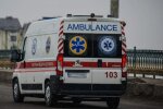 У столиці госпіталізували жінку, яка травмувалась від вибуху небезпечних частин "Шахеда"