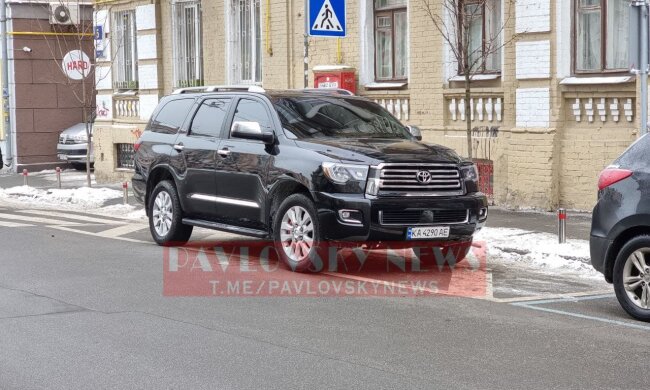 Джип Кличка порушив ПДР у центрі Києва – ЗМІ