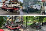 Київ продовжує очищатись від іржавих покинутих автівок — КМВА