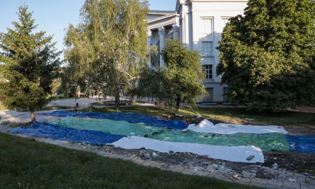 У Києві було демонтовано незаконний «храм-МАФ» УПЦ (МП) у буферній зоні ЮНЕСКО