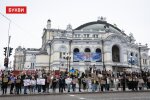 У Києві вийшли на акцію щодо підтримки полонених бійців «Азову»