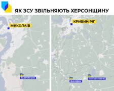 Як йде звільнення Херсона: з’явилися офіційні дані і карта