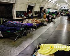 У столичному метро вночі, під час атаки, укривались понад 24 тисячі киян