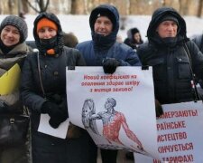 Київські художники вийшли на протест