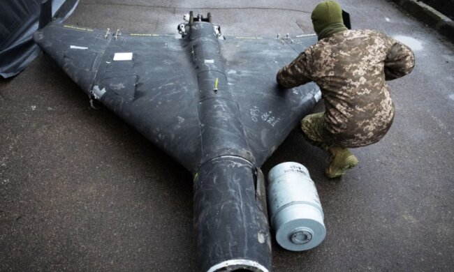 В одному з районів Києва виявили російський дрон, який не здетонував