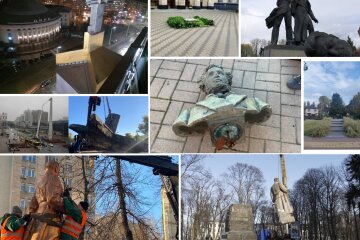 У Києві демонтували понад 60 пам'ятних об'єктів. пов'язаних з РФ та СРСР — ще 6 демонтують найближчим часом