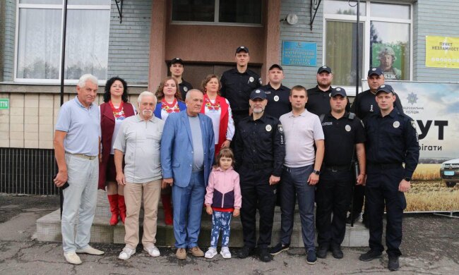 У Кагарлику, що на Обухівщині, відкрили поліцейську станцію