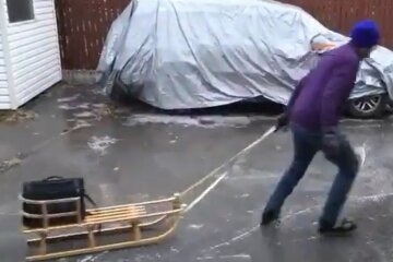 Німецькі дипломати пожартували над київською ожеледицею (відео)